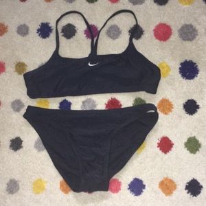 Black, nike, Bikini, bathing suit